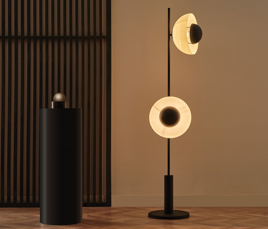 Evora Floor Lamp - Cream