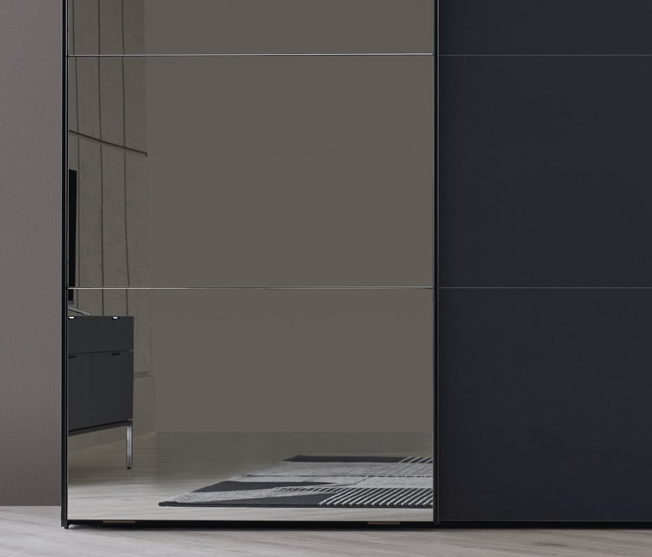 Legato Sliding Door, Wardrobe - Black