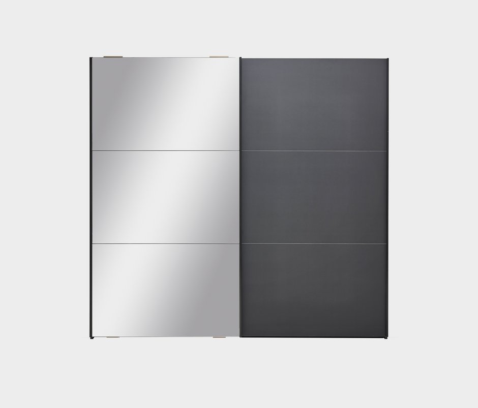 Legato Sliding Door, Wardrobe - Black