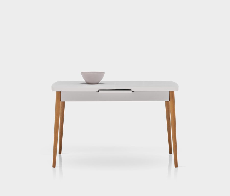 Largos Extendable Kitchen Tables - White