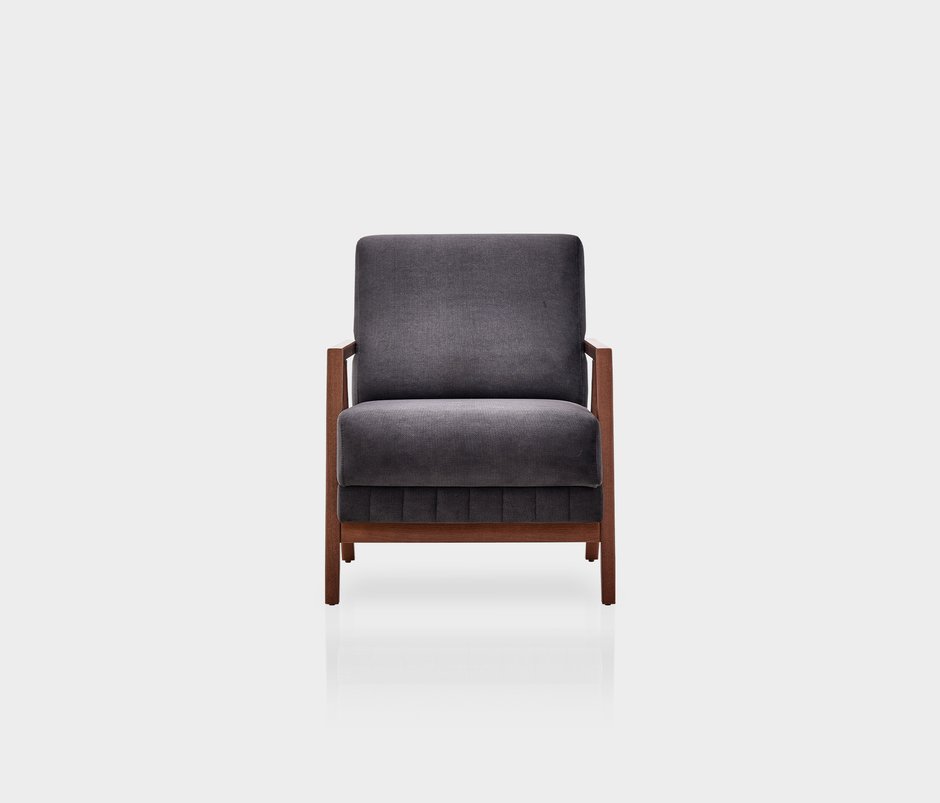 Pavia Armchair - Gray