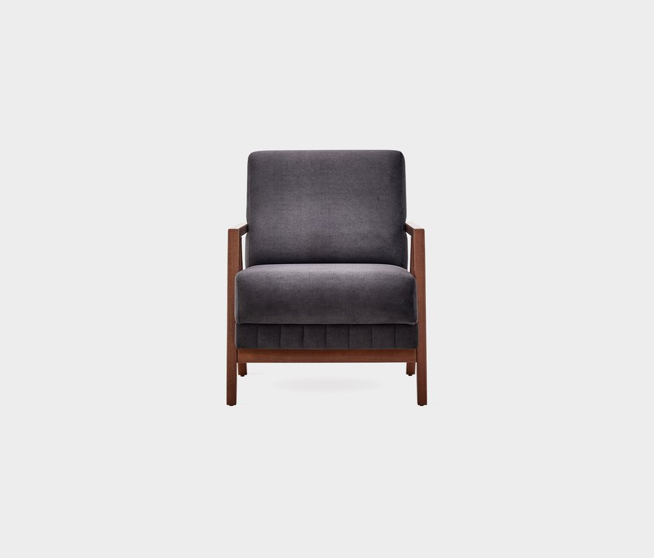 Pavia Armchair - Gray