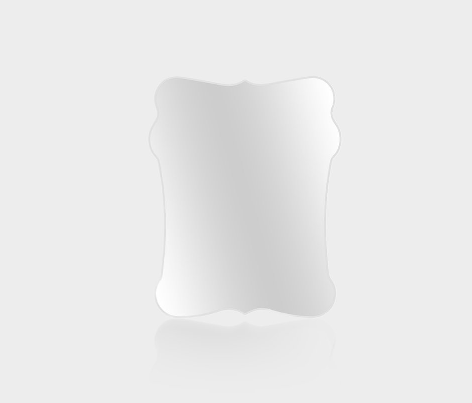 Marsell Rectangular, Chest of Drawers Mirror - Natural