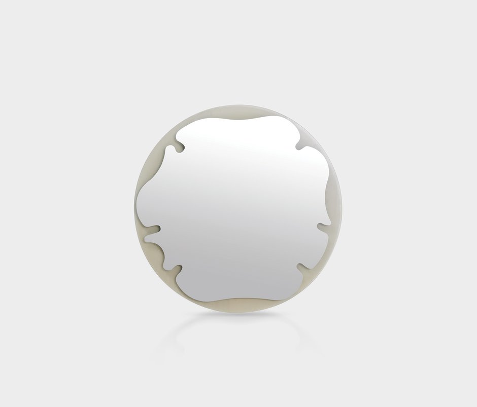 Verona Round, Sideboard-Chest of Drawers Mirror - Bronze