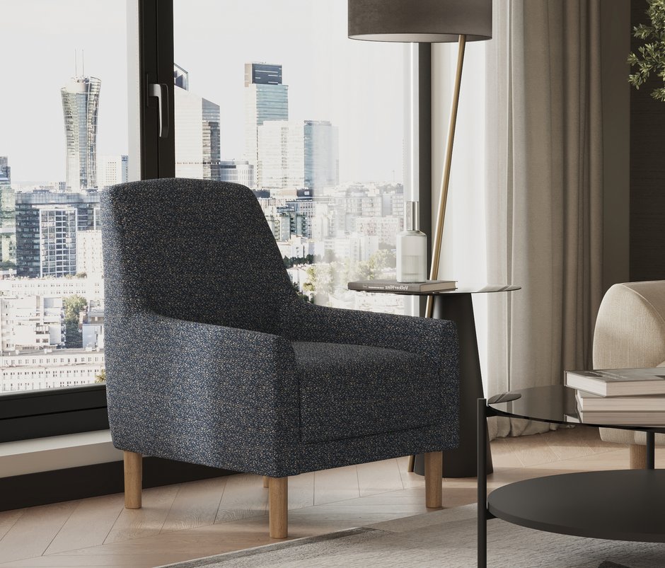 Segura Armchair - Blue