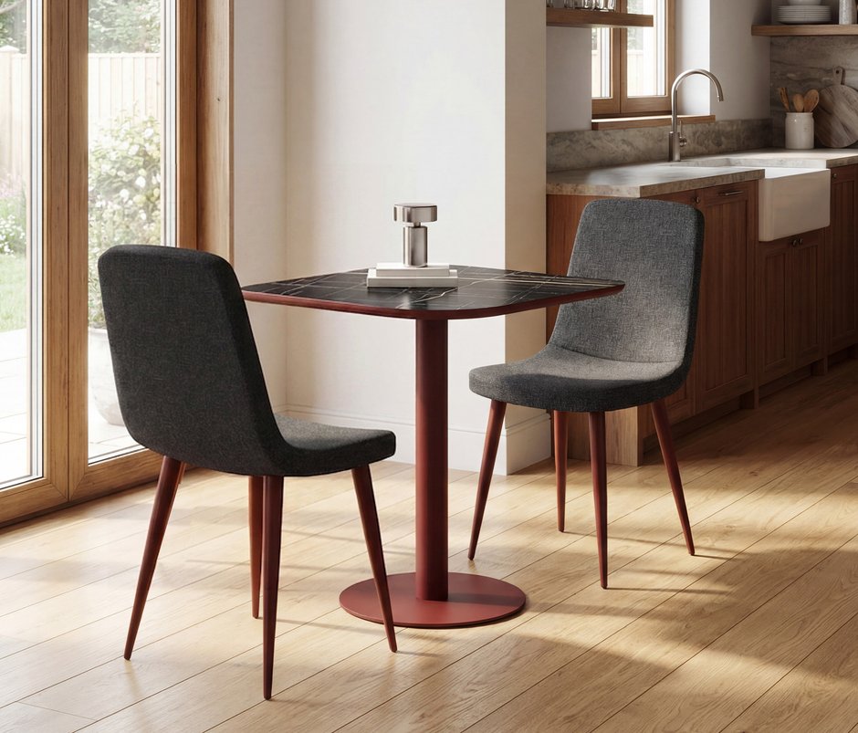 Paniola Fixed Kitchen Tables - Marble Pattern