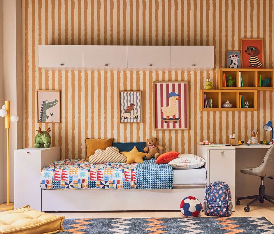 Fit & Flex Kalkar Kapaklı Duvar Modülü - Keten
