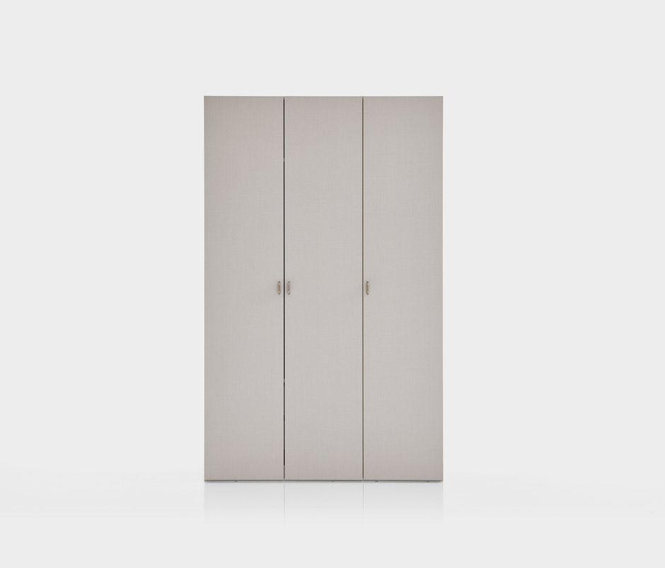 Fit & Flex 3 Kapaklı Dolap - Keten