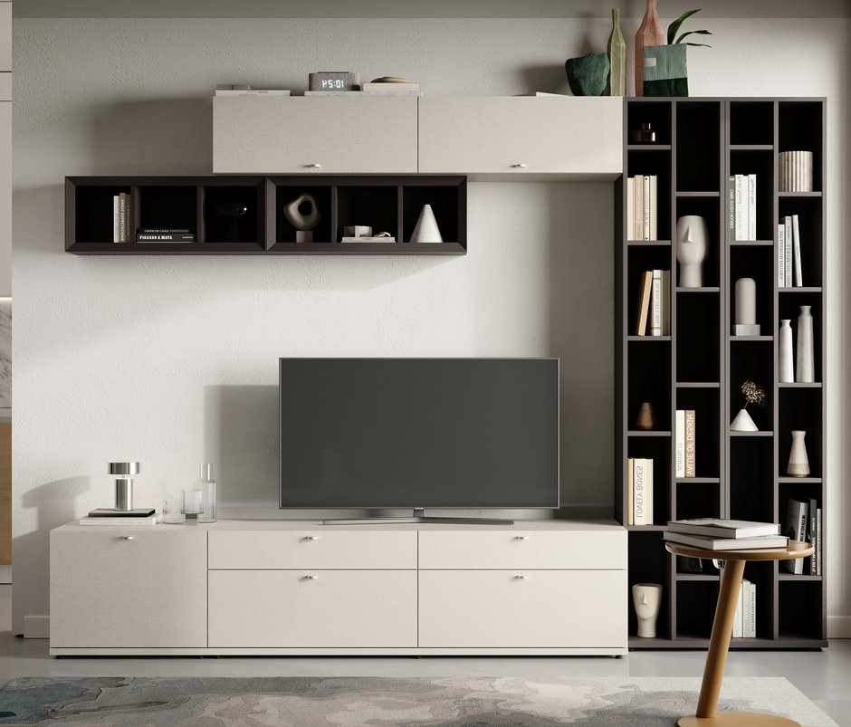 Fit & Flex 4 Çekmeceli Bazalı Modül - Keten