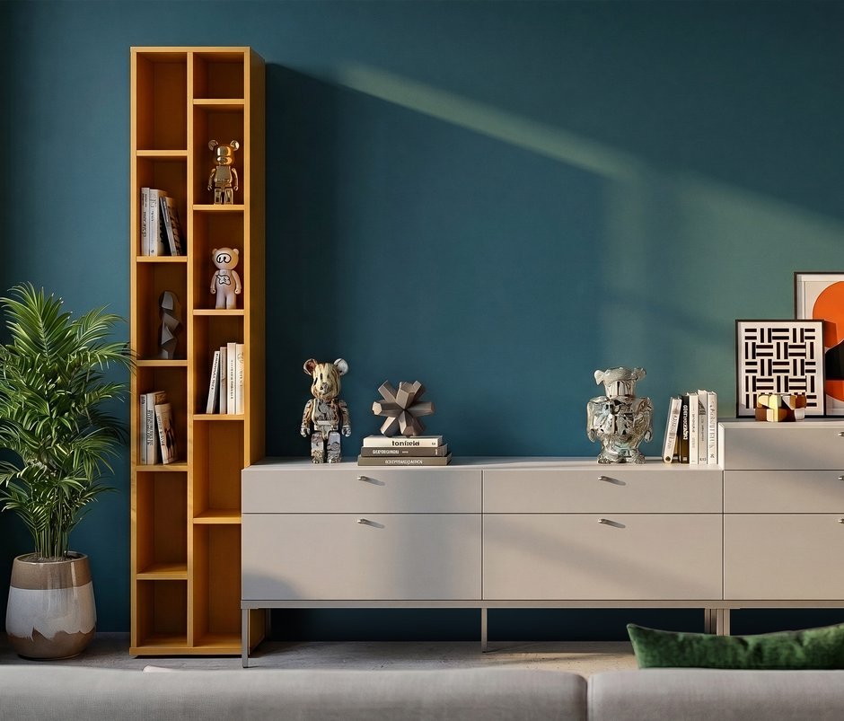 Fit & Flex Kitaplık - Sarı