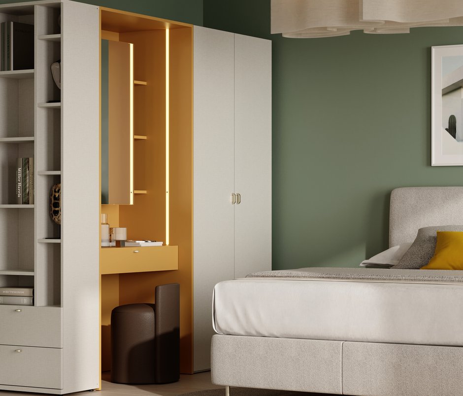 Fit & Flex Çok Amaçlı Dikey Modül - Sarı