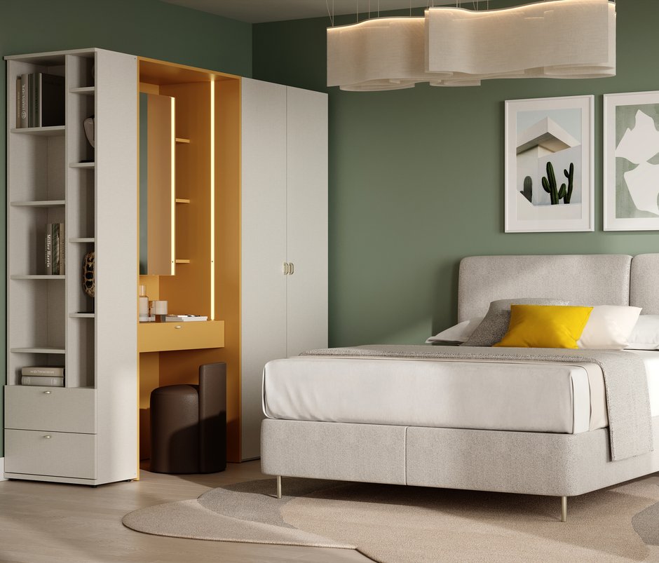Fit & Flex Çok Amaçlı Dikey Modül - Sarı