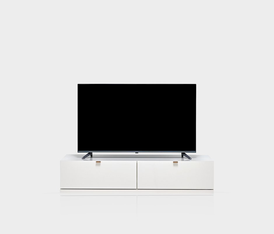 Legato 2 Çekmeceli TV Ünitesi Modülü - Beyaz