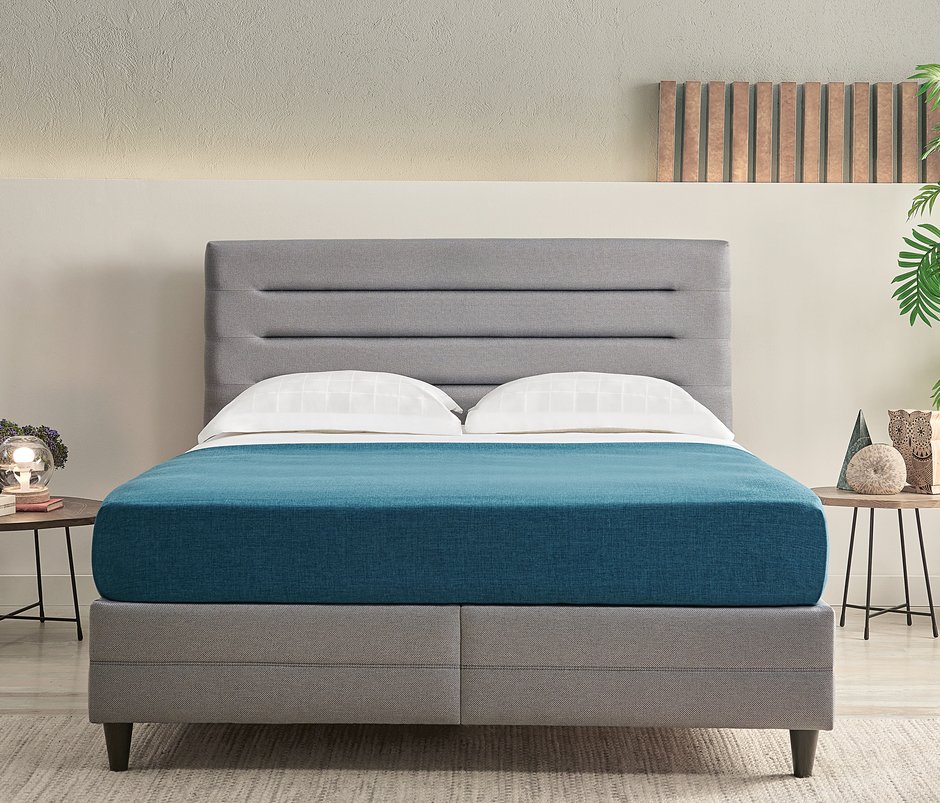 Supreme Pedic Baza Başlık 2'li Set - Mavi
