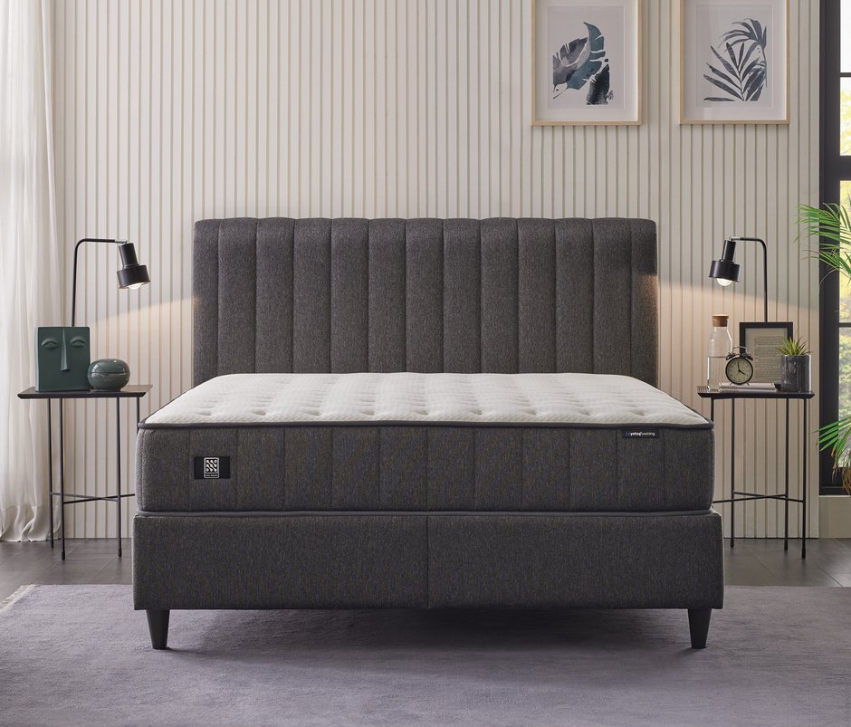 Ionic Energy Pro Yatak Baza Başlık 3'lü Set - Siyah